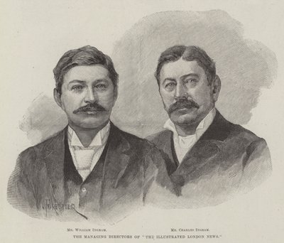 Le directeur général de The Illustrated London News - Amedee Forestier